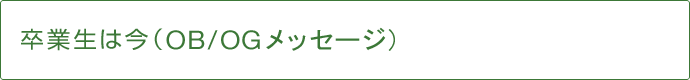 卒業生は今(OB/OGメッセージ)