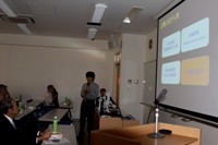 盆子原准教授の講演